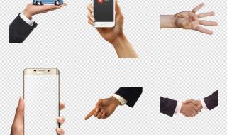 扣自己的正确手势图